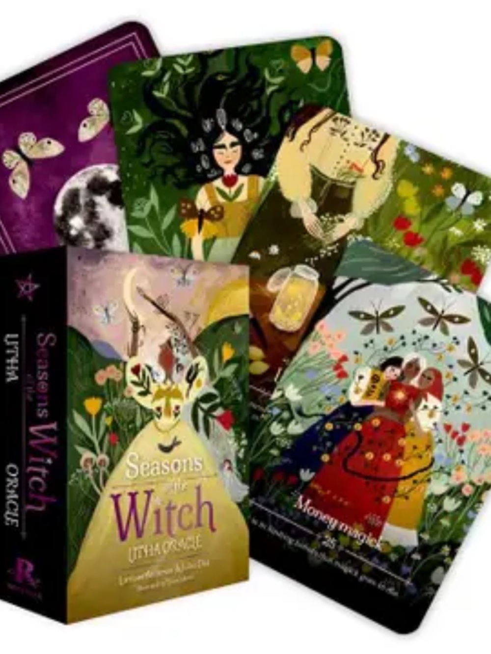 Seasons of the Witch Litha Oracle Deck, 44 Oracle Cards, Summer Solstice Midsumm